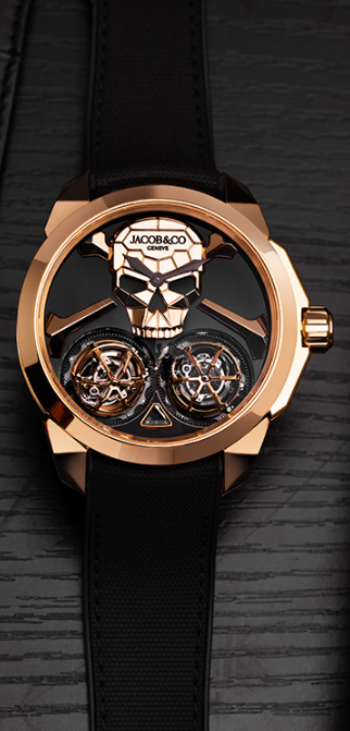 Review Jacob & Co Skull Double Tourbillon Replica watch - Click Image to Close